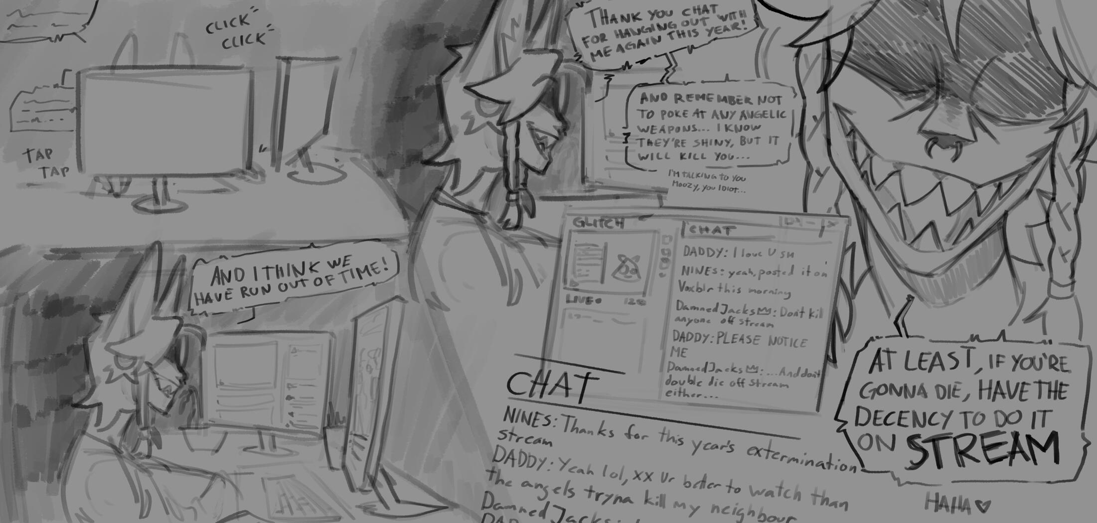 Streaming in Hell p1